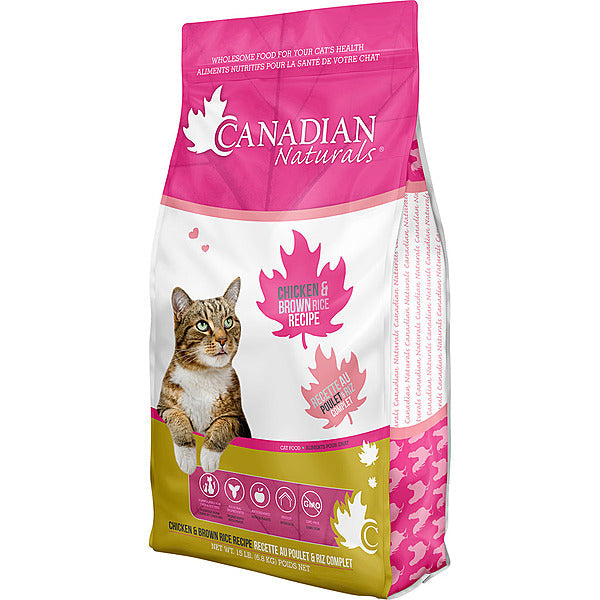Canadian Naturals Chicken & Rice Dry Cat Food, 3-lb (Size: 3-lb)