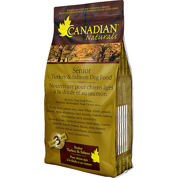 Canadian Naturals Original Turkey & Salmon Senior Dry Dog Food, 30-lb (Size: 30-lb)