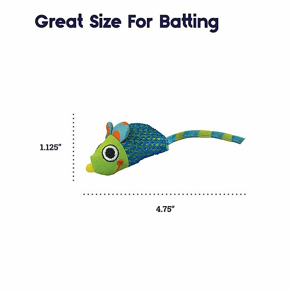 Petstages Chew Mice Catnip Cat Toy