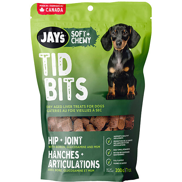Jay's Tid Bits Hip & Joint Dog Treats, 200-G (Size: 200-G, Size: 200-G)