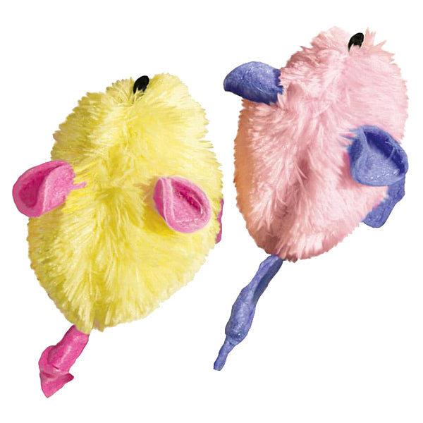 KONG Kitten Mice Cat Toy, Assorted, 2-pk (Size: 2-pk)