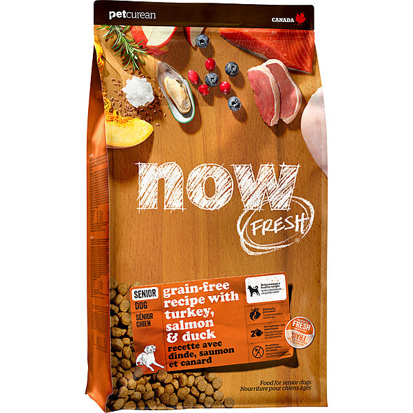 Now Fresh Senior Recipe Grain-Free Dry Dog Food, 12-lb (Size: 12-lb)