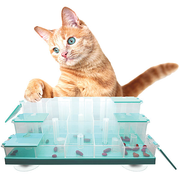 Doc & Phoebe Puzzle Feeder for Cats