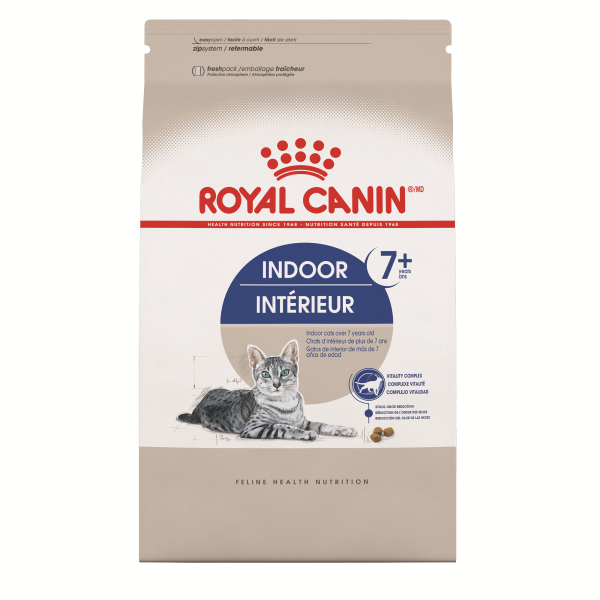 Royal Canin Feline Health Nutrition Indoor Adult 7+ Dry Cat Food, 5.5-lb (Size: 5.5-lb)