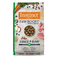 Instinct Raw Boost Whole Grain Real Lamb & Oatmeal Dry Dog Food, 20-lb (Size: 20-lb)