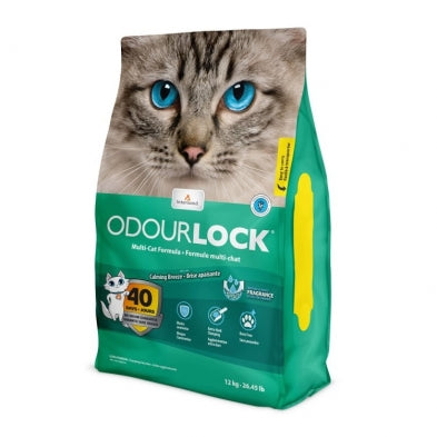 Intersand OdorLock Calming Breeze Cat Litter, 12-kg (Size: 12-kg)