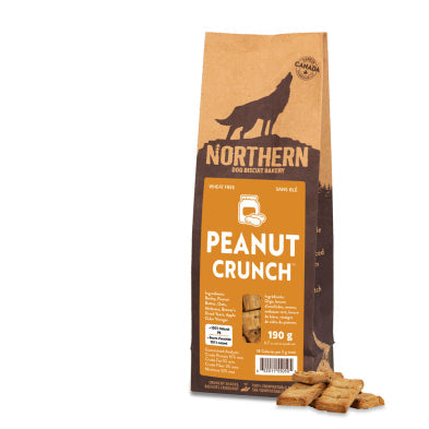 Northern Biscuit Peanut Crunch! Dog Treats, 190-gram (Size: 190-gram)