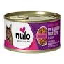 Nulo Cat Freestyle Shredded Beef & Rainbow Trout in Gravy Grain-Free Canned Cat & Kitten Food, 3-oz (Size: 3-oz)