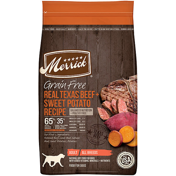 Grain Free Texas Beef & Sweet Potato 4lb.