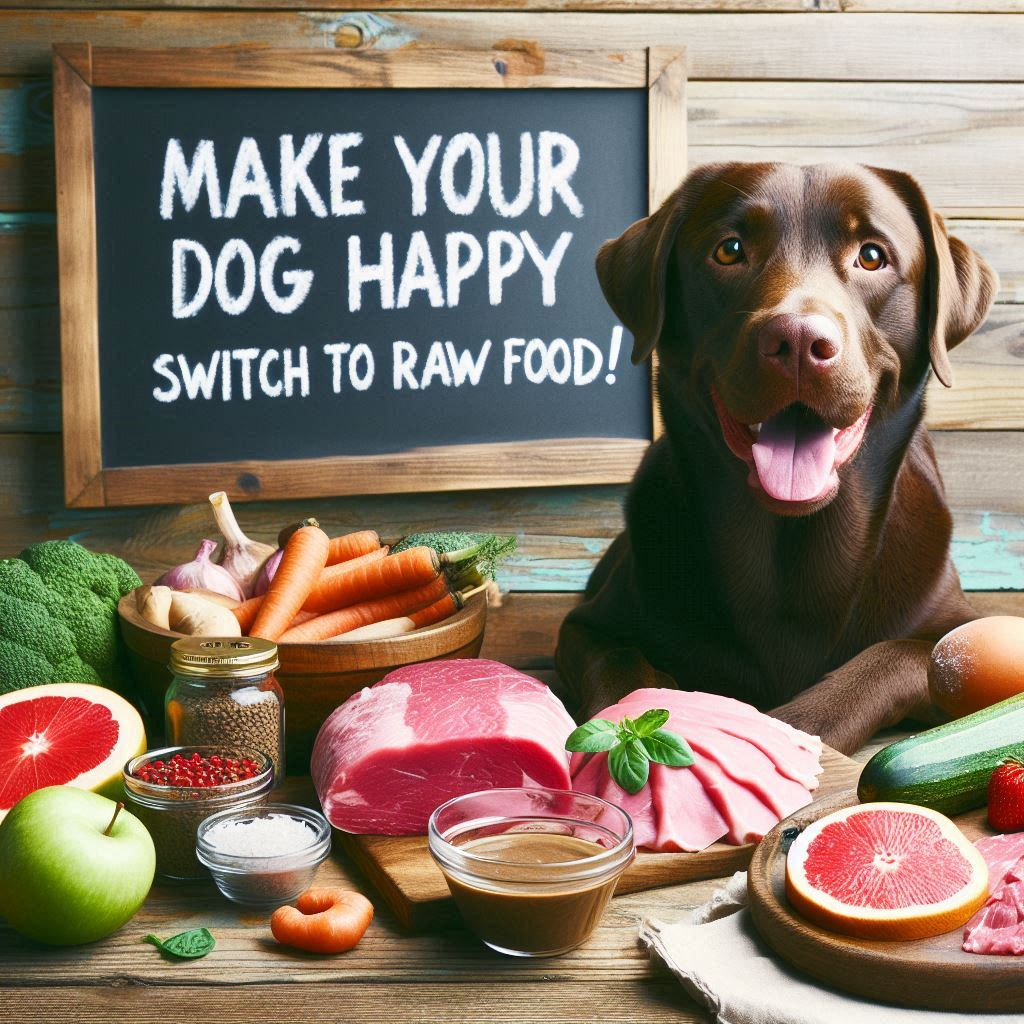 Make Your Dog Happy – Switch to Raw Food!