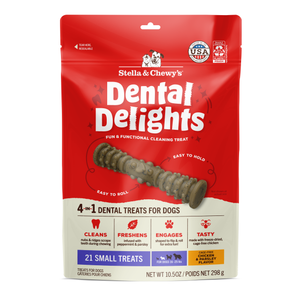 Stella & Chewy's Dental Delights Dog Treats, Small, 21-pk (Size: 21-pk)