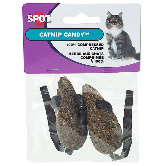 Ethical Pet Spot Candy Mice Catnip Cat Toy, 2-pk (Size: 2-pk)
