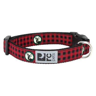 RC Pets Clip Dog Collar, Urban Woodsman, Large (Size: Large)