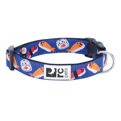 RC Pets Clip Dog Collar, Sushi, Large (Size: Large)
