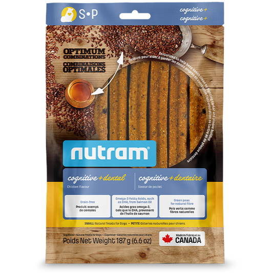 Nutram Dog OC Dental Chew Cognitive+ Chicken Small 187g