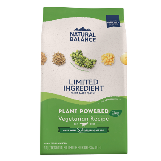 Natural Balance Limited Ingredient Vegetarian Recipe Dry Dog Food, 12-lb (Size: 12-lb)