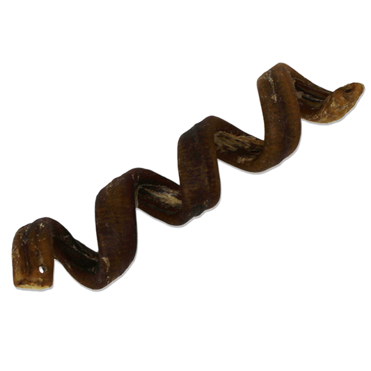 Home Range/Open Range Water Buffalo Bully Spiral Dog Treats, 6-7-in (Size: 6-7-in)