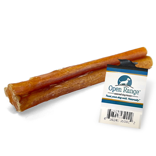Home Range/Open Range Odour Controlled Bull Stick Dog Treats, 4-in (Size: 4-in)
