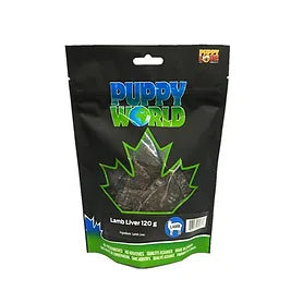 Puppy Love Puppy World Lamb Liver Freeze-Dried Dog Treats, 120-gram (Size: 120-gram)