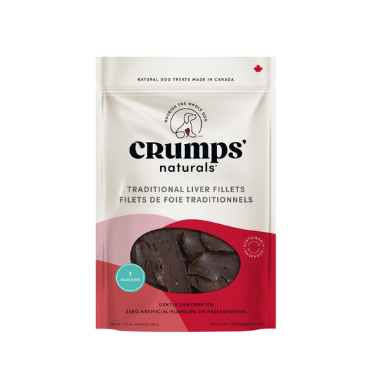 Crumps' Naturals Traditional Liver Fillets Dog Treats, 192-gram (Size: 192-gram)