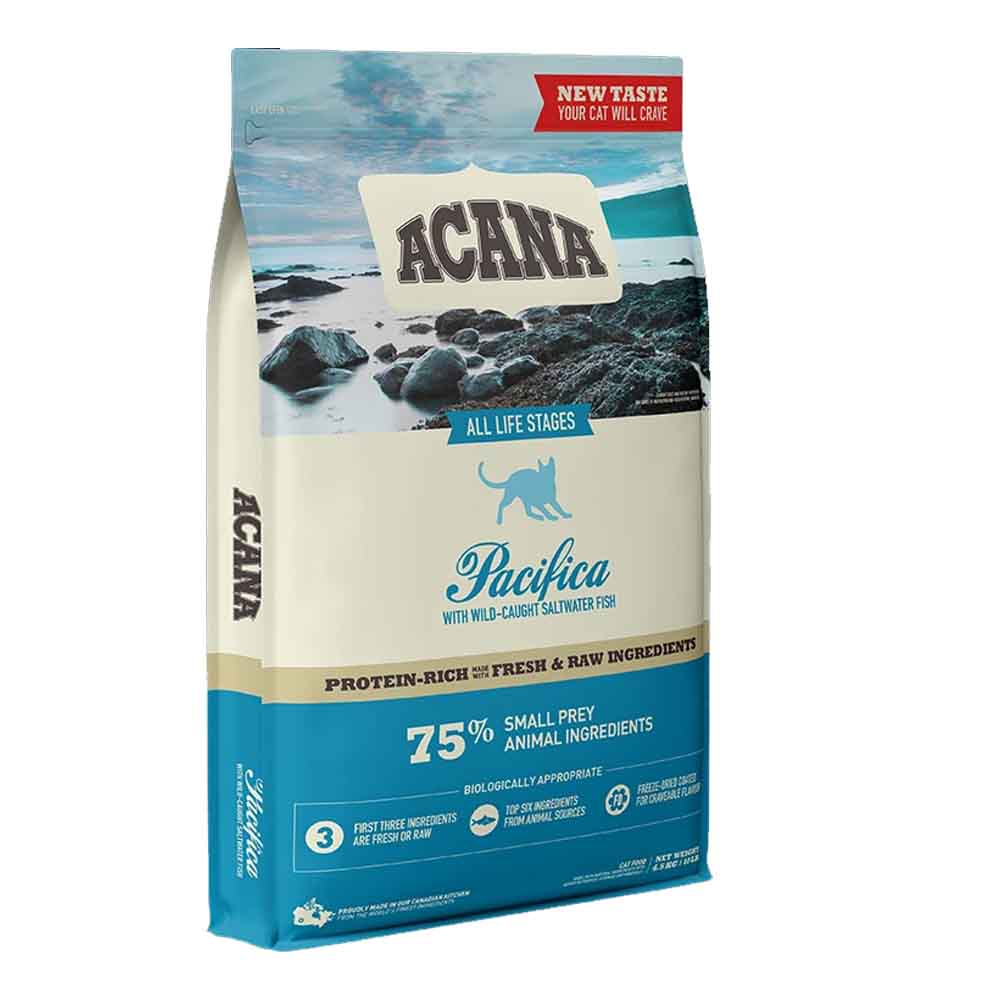 ACANA Pacifica Dry Cat Food, 1.8-kg (Size: 1.8-kg)