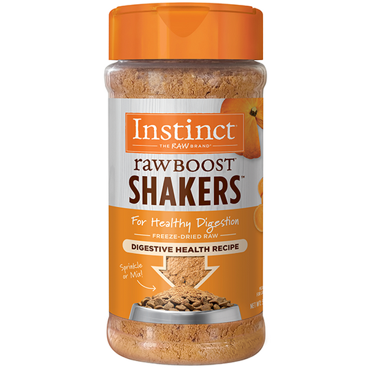 Instinct Raw Boost Shakers Digestive Health Freeze-Dried Raw Cat Food Topper, 5.5-oz (Size: 5.5-oz)