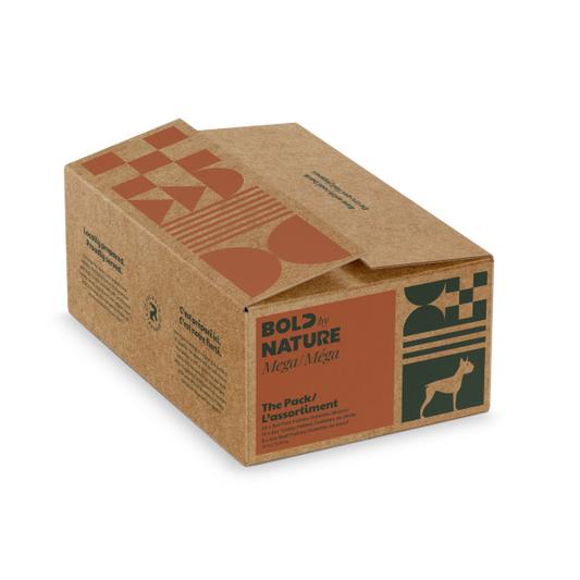 Bold by Nature The Pack Non-Chicken Variety Frozen Dog Food, 24-lb (Size: 24-lb)