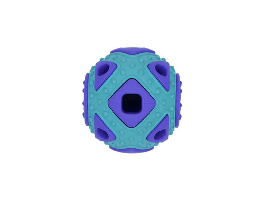 Bud'z Astro Squared Rubber Dog Toy, Blue, 2.5-in (Size: 2.5-in)