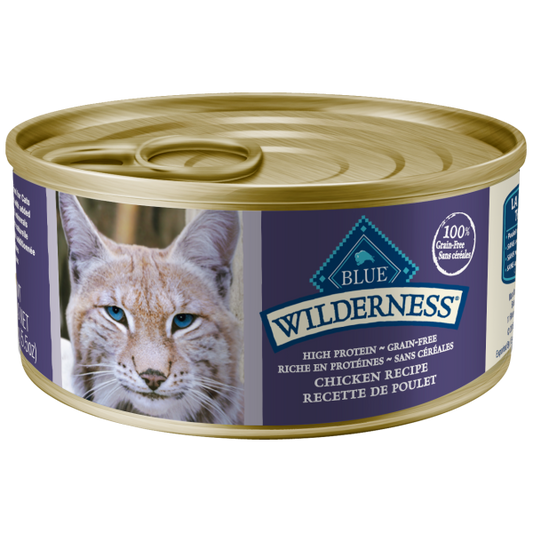 Blue Buffalo Wilderness Chicken Entree Adult Wet Cat Food, 5.5-oz (Size: 5.5-oz)