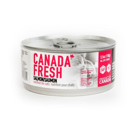 PetKind Canada Fresh Salmon Formula Wet Cat Food, 5.5-oz|156-g (Size: 5.5-oz|156-g)