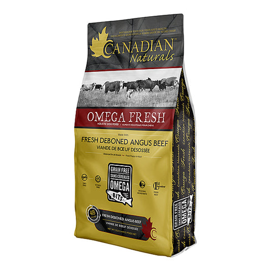 Canadian Naturals Omega Fresh Deboned Angus Beef Dry Dog Food, 25-lb (Size: 25-lb)