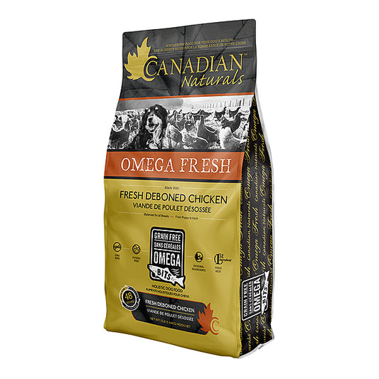 Canadian Naturals Omega Fresh Deboned Angus Chicken Dry Dog Food, 5-lb (Size: 5-lb)