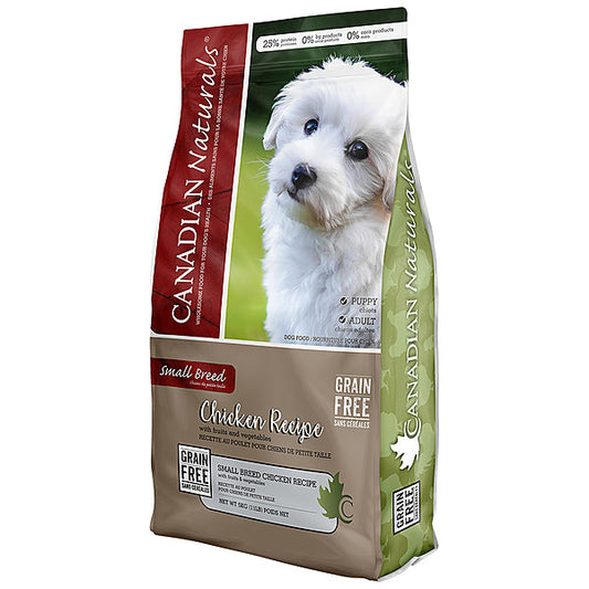 Canadian Naturals Chicken Grain-Free Small Breed Dry Dog Food, 5-lb (Size: 5-lb)