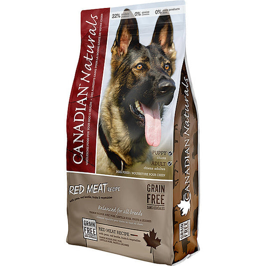 Canadian Naturals Red Meat Grain-Free Dry Dog Food, 25-lb (Size: 25-lb)