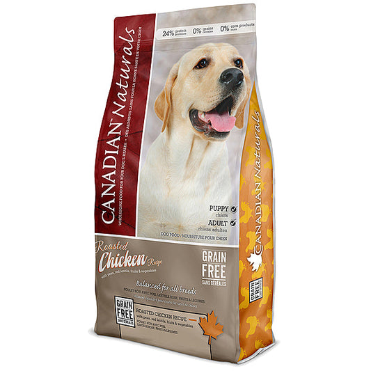 Canadian Naturals Roasted Chicken Grain-Free Dry Dog Food, 5-lb (Size: 5-lb)