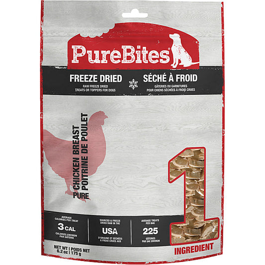 PureBites Chicken Breast Freeze-Dried Dog Treats, 6.2-oz (Size: 6.2-oz)