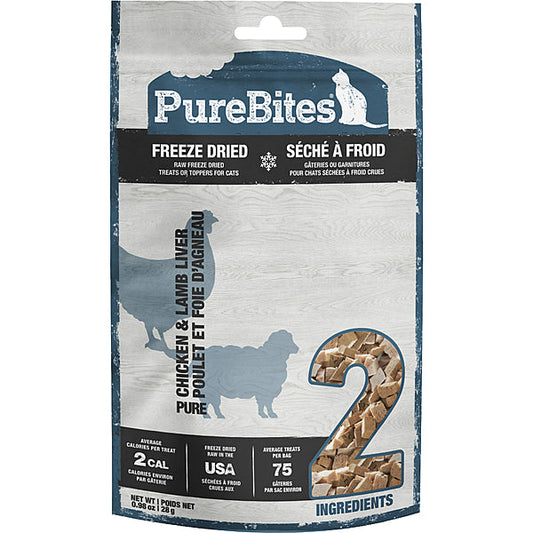 PureBites Chicken Breast & Lamb Cat Treats (Size: 0.98-oz)