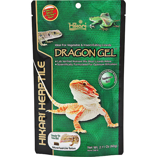 Hikari Dragon Gel Reptile Food, 2.11-oz (Size: 2.11-oz)