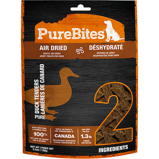 PureBites Duck Tenders Air-Dried Dog Treats, 5.5-oz (Size: 5.5-oz)
