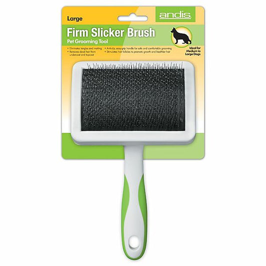 Andis Firm Slicker Pet Brush, Large (Size: Large)