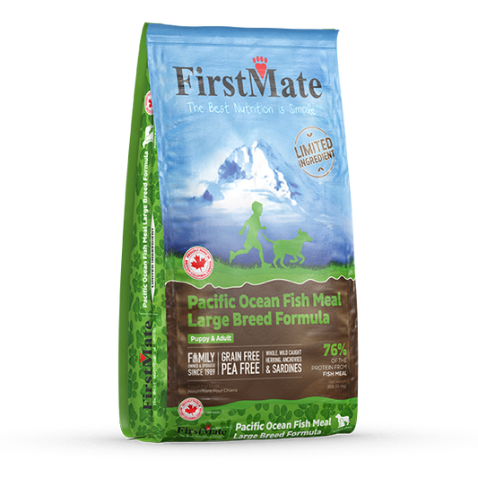 FirstMate Pacific Ocean Fish Meal Original Limited Ingredient Diet Grain-Free Dry Dog Food, 25-lb (Size: 25-lb)