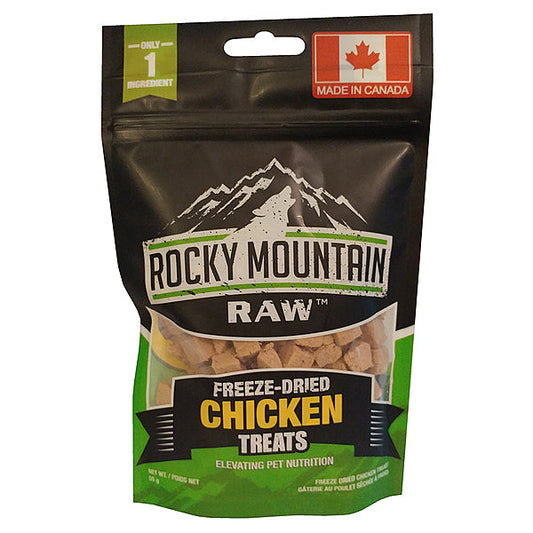 Rocky Mountain Raw Chicken Freeze-Dried Dog Treats, 55-gram (Size: 55-gram)