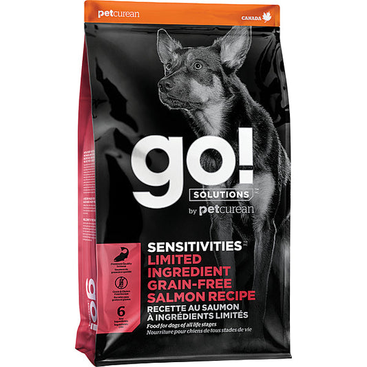 Go! Solutions Sensitivities Limited Ingredient Salmon Grain-Free Dry Dog Food, 12-lb (Size: 12-lb)
