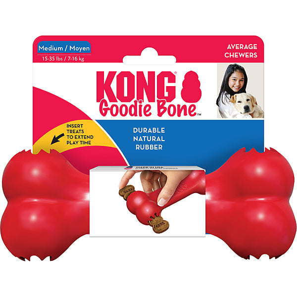 KONG Goodie Bone Dog Toy, Medium (Size: Medium)