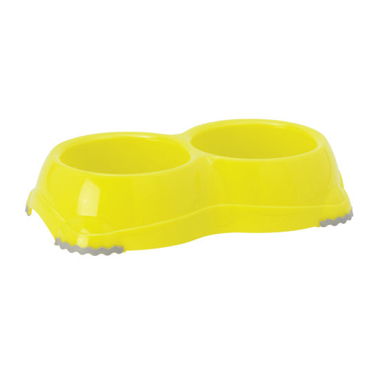 DOUBLE SMARTY SM Bowl NO Slip 2x11oz Lemon