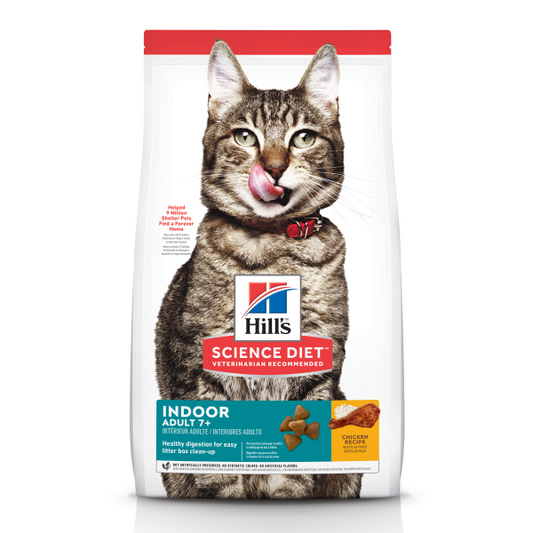 Hill's Science Diet Adult 7+ Indoor Dry Cat Food, 3.5-lb (Size: 3.5-lb)
