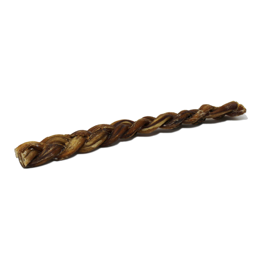 Home Range/Open Range Water Buffalo Bully Braid Dog Treats, 9-12-in (Size:  9-12-in)