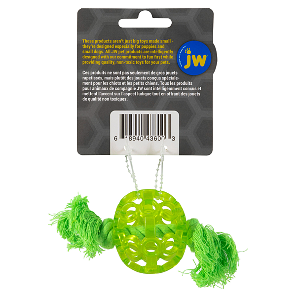 JW Pet Play Place Lattice Dog Ball, Color Varies, Small (Size: Small)