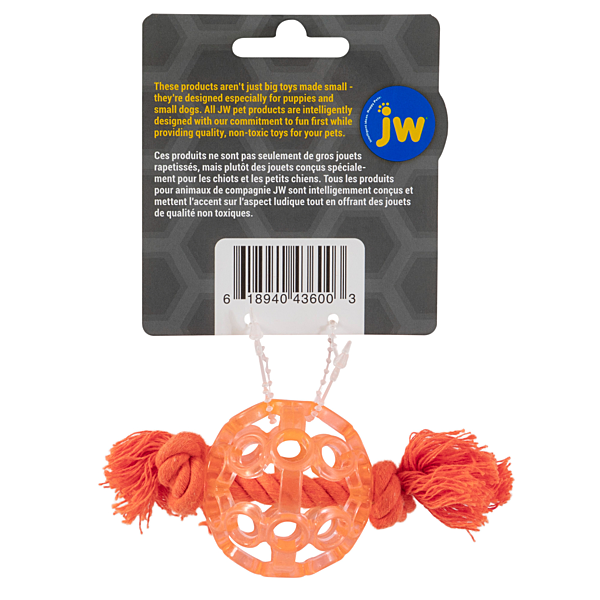JW Pet Play Place Lattice Dog Ball, Color Varies, Small (Size: Small)