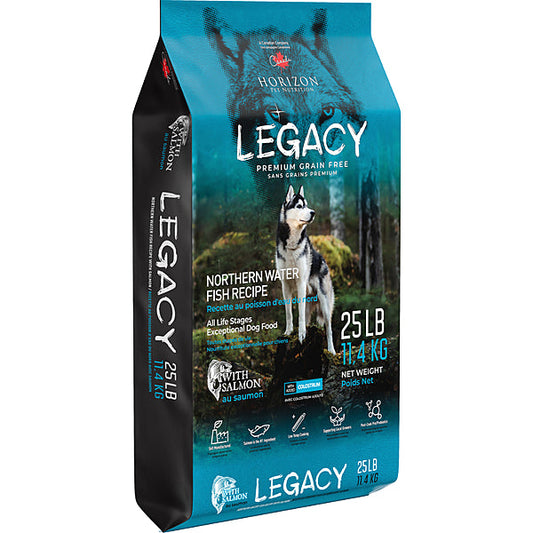 Horizon Legacy Northern Water Fish Recipe Grain-Free Dry Dog Food, 25-lb (Size: 25-lb)